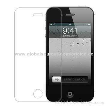 Colorful Tempered-glass Screen Protectors for iPhone 5/5S with Oil, Dirty or Water